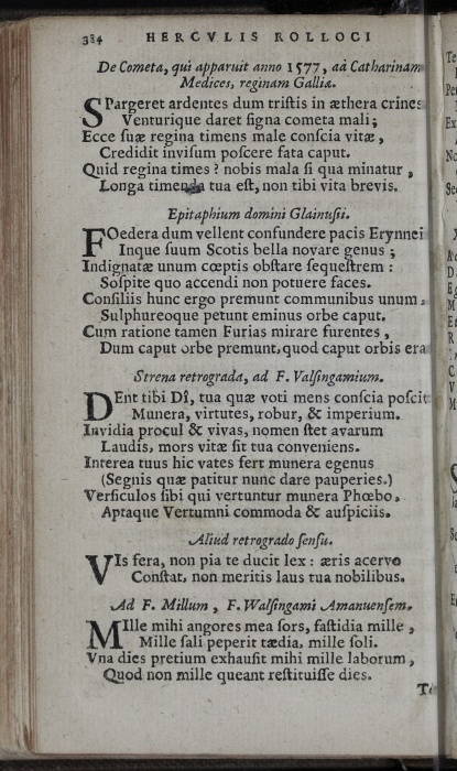 Photograph of Hercules Rollock: De cometa, qui apparuit anno 1577, a Catharinam Medices, reginam Galliae